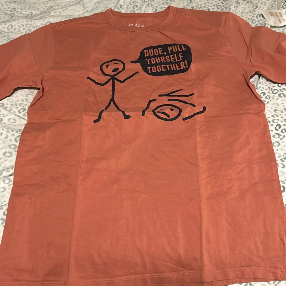 Children’s Place Rust Orange Graphic T-Shirt - XXL